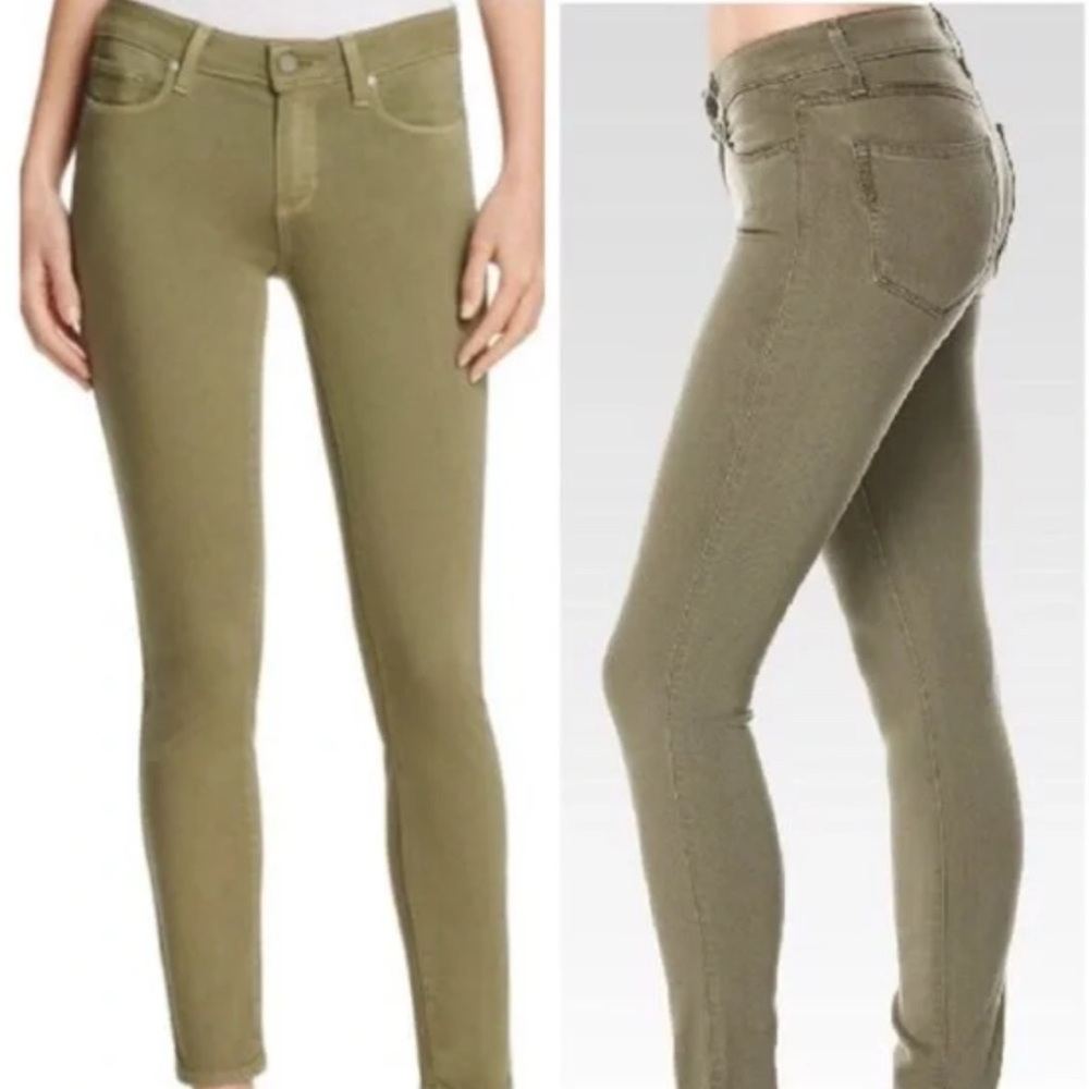 Paige Mid-rise Super Skinny Ankle Jeans